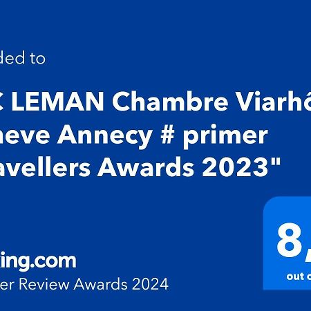 # Prix "Travellers Awards 2023 Et 2024" Lac Leman Velos Viarhona Geneve Annecy Valleiry ภายนอก รูปภาพ